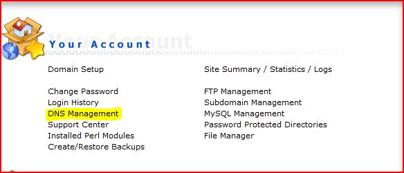 dns-menu-manage