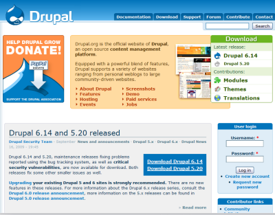 หา Web Hosting ที่รองรับ Drupal CMS